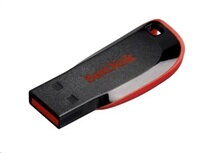 Sandisk Flash Disk 32GB Cruzer Blade, USB 2.0, černá