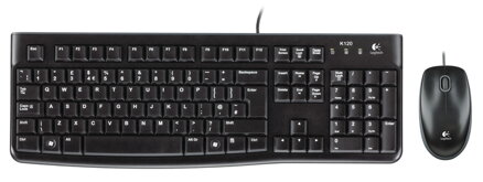 Logitech MK120 - USB sada klávesnica a myš, kombo, CZ/SK