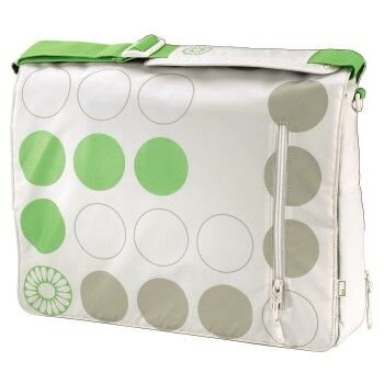 Hama Taška notebook messenger C1 13.3 green/white