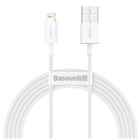 Baseus Superior Series rychlonabíjecí kabel USB/Lightning 2.4A 2m bílá