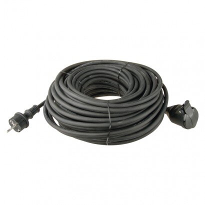 EMOS Predlžovací kábel gumový – spojka, 20m, 3× 1,5mm2