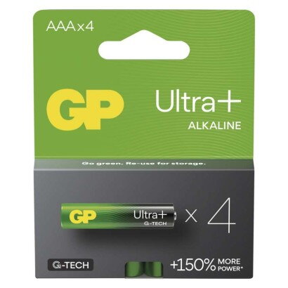 GP Alkalická batéria Ultra Plus LR03 (AAA)