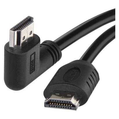 EMOS HDMI 2.0 high speed kábel A vidlica – A vidlica 90° 1,5m