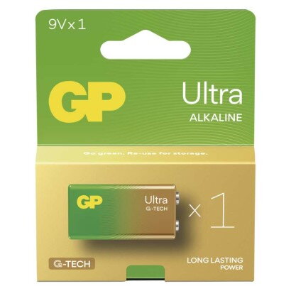 GP Alkalická batéria Ultra 6LF22 (9V)