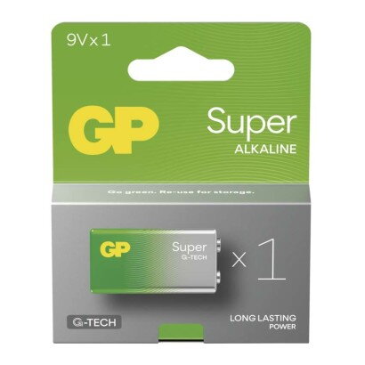 GP Alkalická batéria Super 6LR61 (9V)