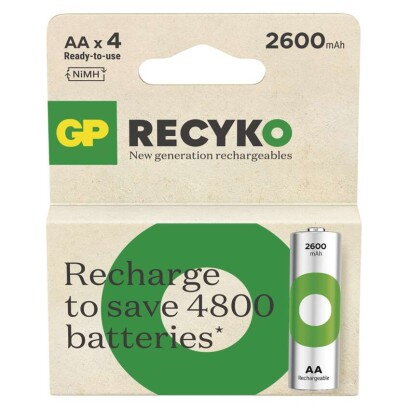 GP Nabíjacia batéria ReCyko 2600 (AA) 4 ks