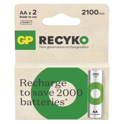 GP Nabíjacia batéria ReCyko 2100 (AA) 2 ks