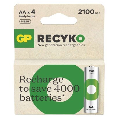 GP Nabíjacia batéria ReCyko 2100 (AA) 4 ks