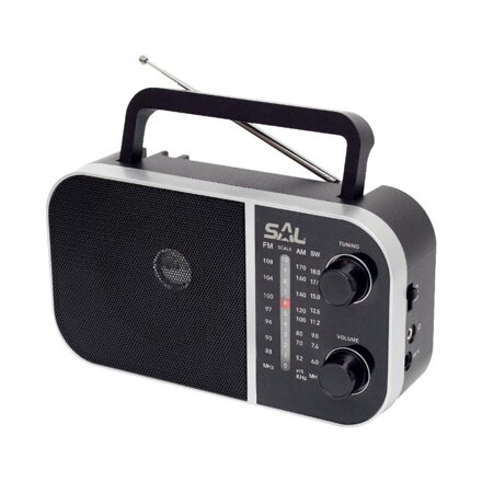 SAL RPR 8 Prenosné rádio, 3-pásmové, AC/DC
