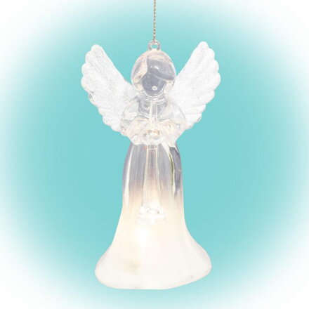 home CDM16 LED dekorácia anjel, teplá biela