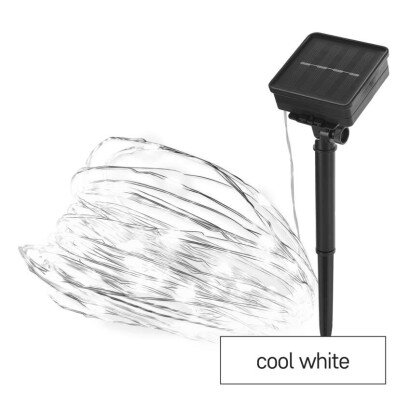 EMOS D3ZC01 LED nano reťaz solar, 12 m, studená biela