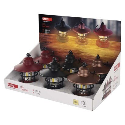 EMOS P4716 LED lampáš kemping