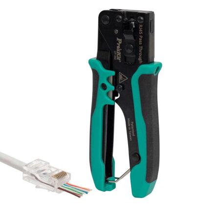 Lisovacie kliešte, profesionálne, UTP-RJ45-8P8C, CP-342