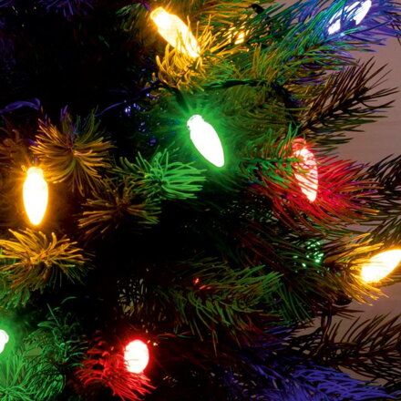 home KIL 40C/M LED vianočná reťaz, 4m, farebná