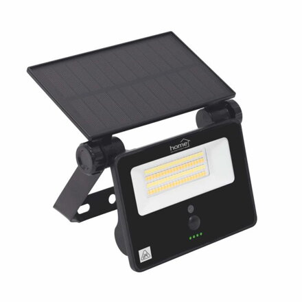 home FLP1101SOLAR Solárny LED reflektor so senzorom pohybu