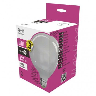 EMOS LED žiarovka Classic Globe, 18 W, ZQ2181