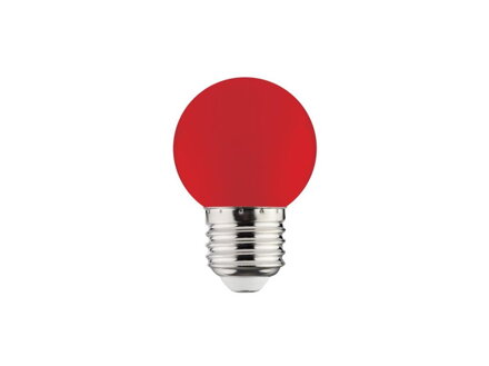 HorozElectric LED 1W E27 Červená Rainbow