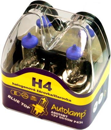 Autolamp Autožiarovka 12V 60/55W H4 P43t Blue Top