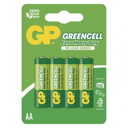 GP Batteries Zinko-chloridová batéria Greencell R6 (AA)