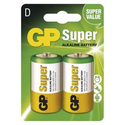 GP Batteries Alkalická batéria Super LR20 (D)