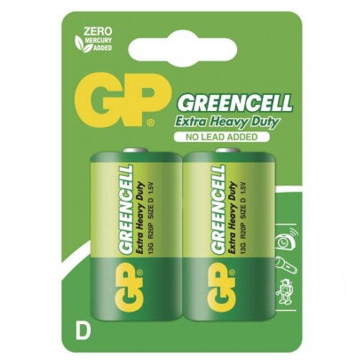 GP Batteries Zinko-chloridová batéria Greencell R20 (D)