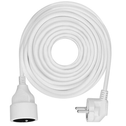 Solight Predlžovací prívod - spojka, 1 zásuvka, 10m, 3 x 1,5mm2, biela