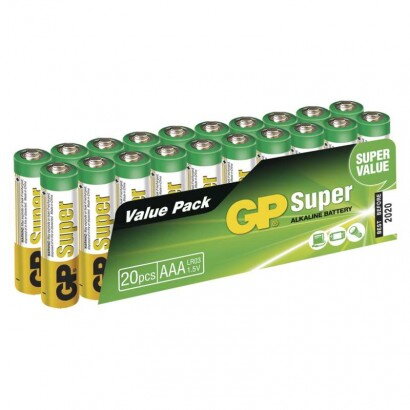 GP Batteries Alkalická batéria Super Alkaline LR03 (AAA)