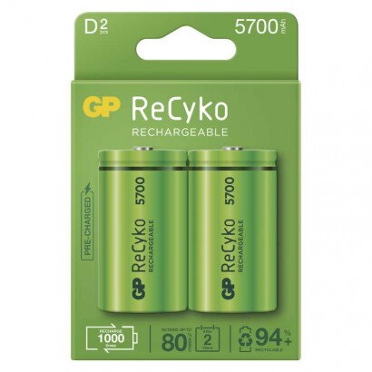GP Nabíjacia batéria ReCyko 5700 (D) 2 ks