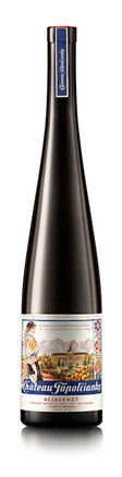Chateau Topoľčianky ALIBERNET - neskorý zber 2015, 0,75l