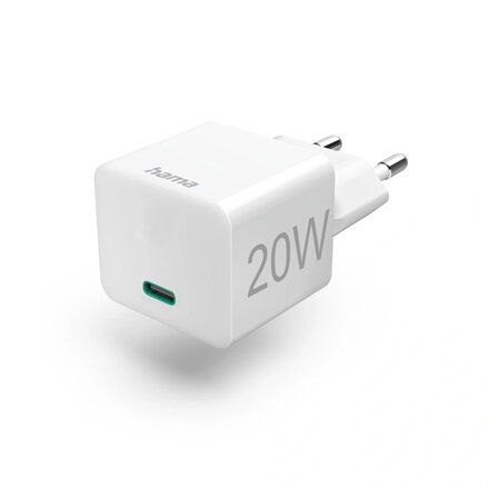 Hama Rýchla USB nabíjačka, USB-C PD/QC 20 W