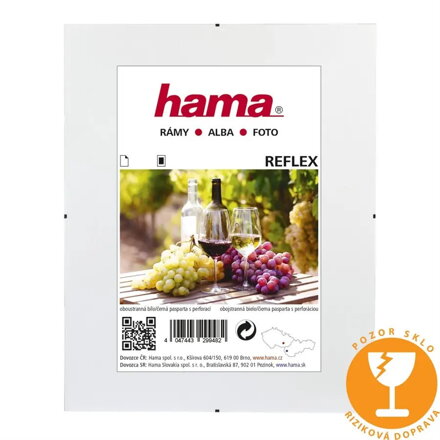 Hama Clip-Fix, normálne sklo, 62x93 cm