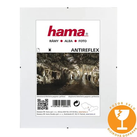 Hama Clip-Fix, antireflexné sklo, 60x80 cm