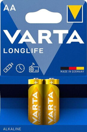Varta Alkalická batéria LongLife LR6 (AA) 2ks