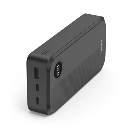 Hama Powerbanka 20000 mAh, 3 A, 15 W