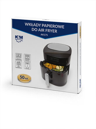 K&M AK175 - Papierové vložky do fritézy