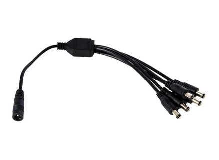TIPA Kábel pre LED pásik rozbočovacie - 5x vidlica, zásuvka