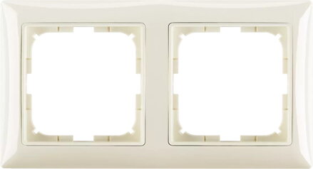 ABB Basic 55 rámik 2P slonová kosť