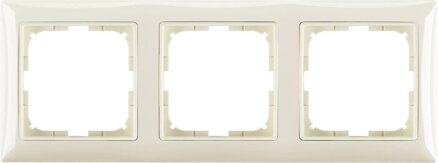 ABB Basic 55 rámik 3P slonová kosť