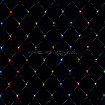 home KLN 400/M LED svietiaca sieť, 6 x 4 m, farebná