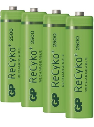 GP Batteries PB530GS + 2x2500mAh NiMH R6