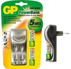 GP Batteries PB530GS+2x2500mAh+USB kábel