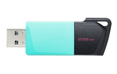 Kingston 256GB DataTraveler Exodia M (Black + Teal) USB3.2