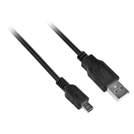 GoGEN USB A/MINI USB B, prepojovací kábel, 1,5m