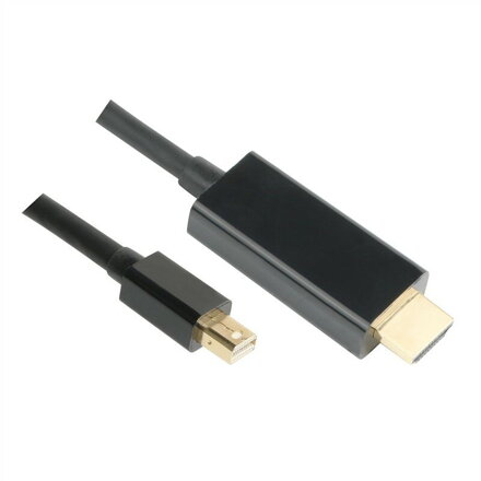 GoGEN HDMI / mini DPI, kábel, 2m, pozlátený