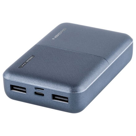 GoGEN PB100007 Powerbank 10000 mAh, metalická - modrá