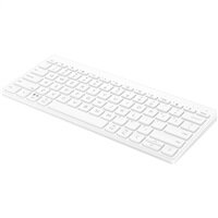 HP Inc. 350 kompaktná klávesnica BT CZ/SK, Biela