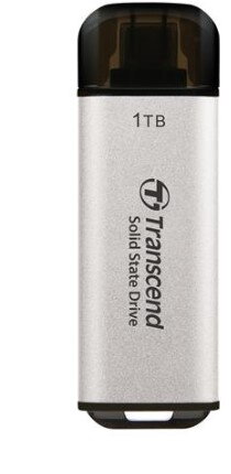 Transcend ESD300S 1TB externé SSD, strieborné