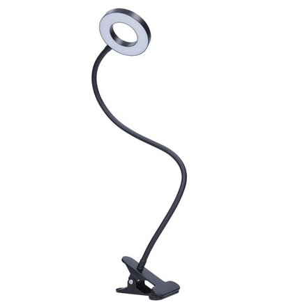 Solight Stolná lampa s klipom WO66-B