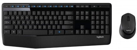 Logitech MK345 - bezdrôtová klávesnica a myš, kombo, CZ/SK