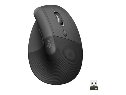 Logitech Lift for Business vertikálna bezdôtová myš